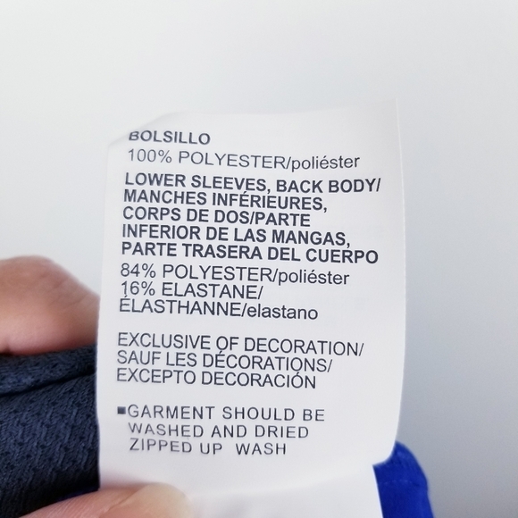 Under Armour ColdGear Women's Blue Zip Front Jacket Sweatshirt NWT - Picture 14 of 16